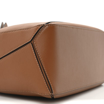 Loewe Calfskin Small Puzzle Bag Tan 8 of 9