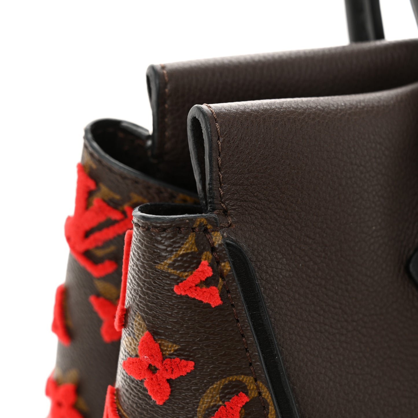 Veau Cachemire Tote W PM Chocolate