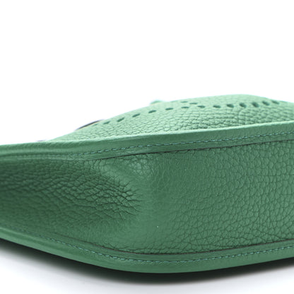 Hermes Taurillon Clemence Evelyne TPM Vert Vertigo 10 of 11