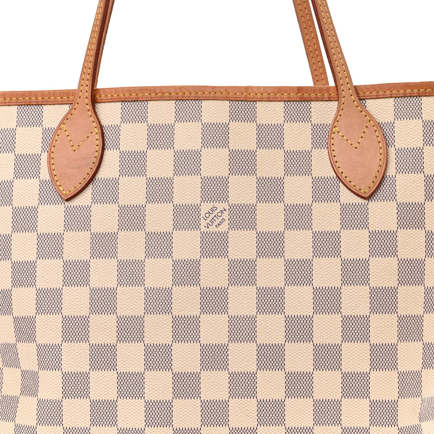 Damier Azur Neo Neverfull MM Rose Ballerine