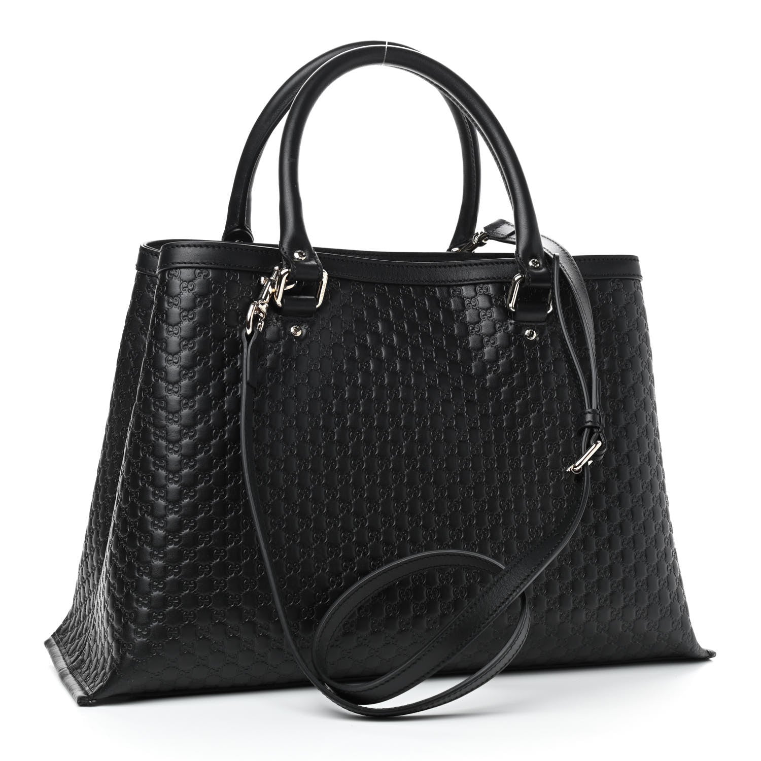Gucci Soft Microguccissima Medium Tote Black 3 of 9