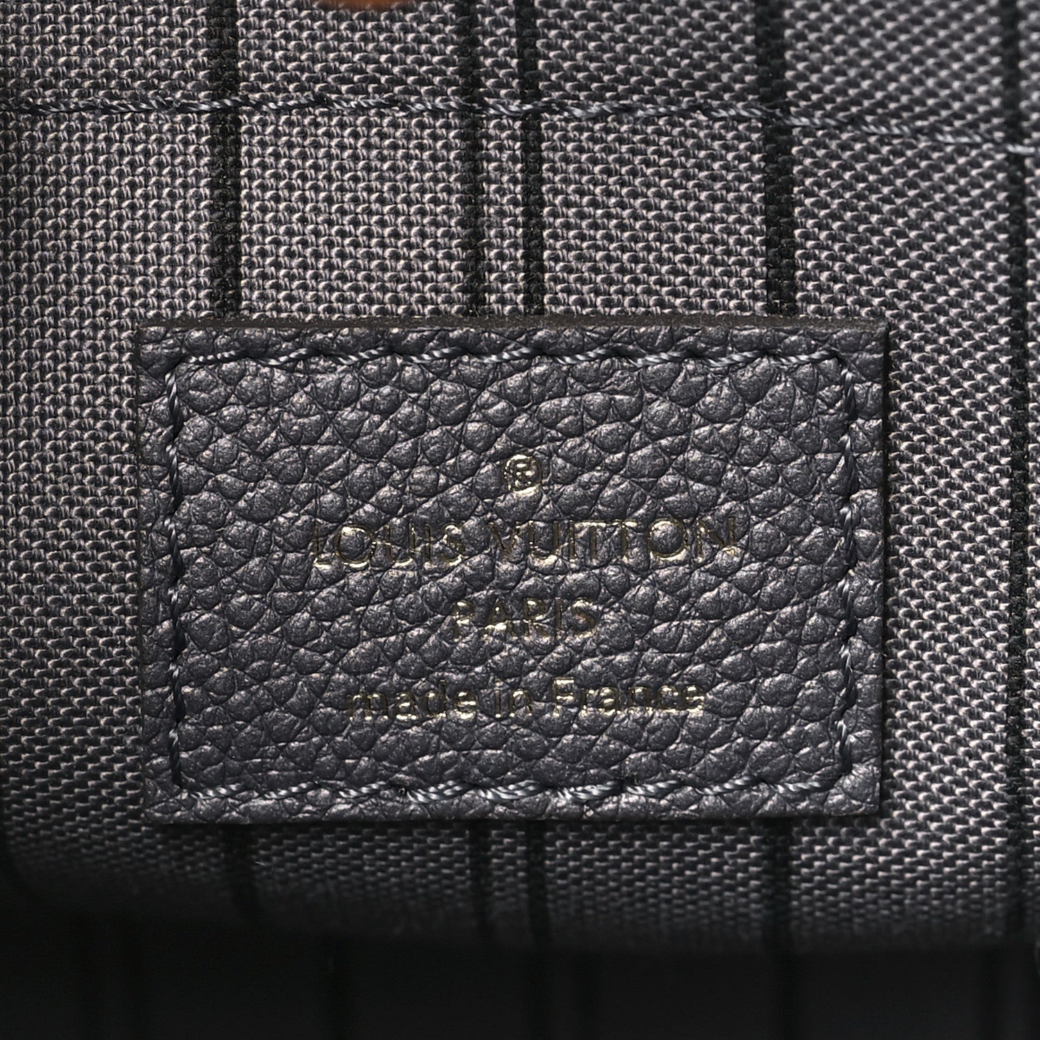 Louis Vuitton Empreinte Studded Montaigne BB Gris Silver 6 of 9