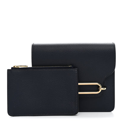 Hermes Evercolor Roulis Slim Wallet Bleu Nuit 3 of 9