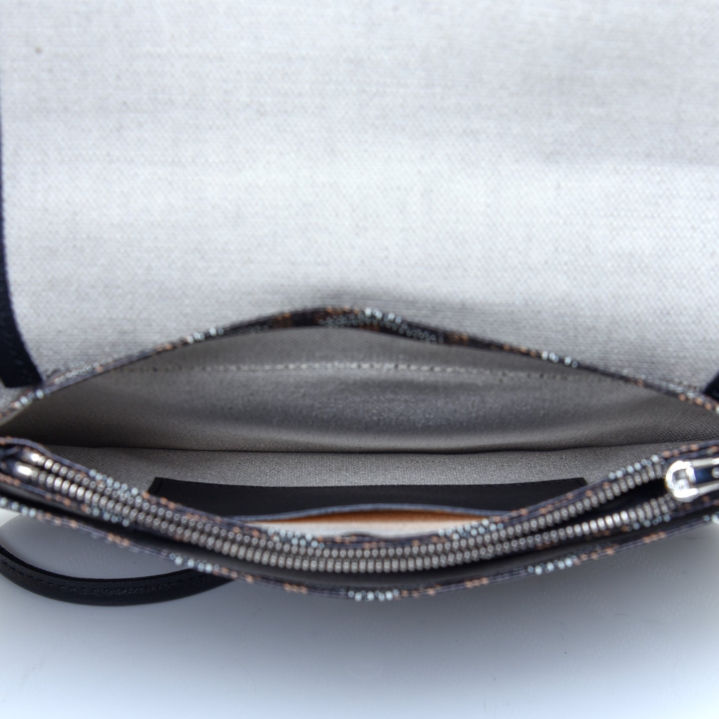 Goyardine Plumet Wallet Clutch Black