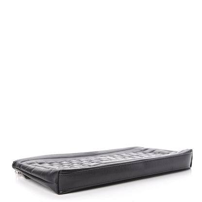 Chanel Metallic Calfskin Keyboard Pouch Black 4 of 7
