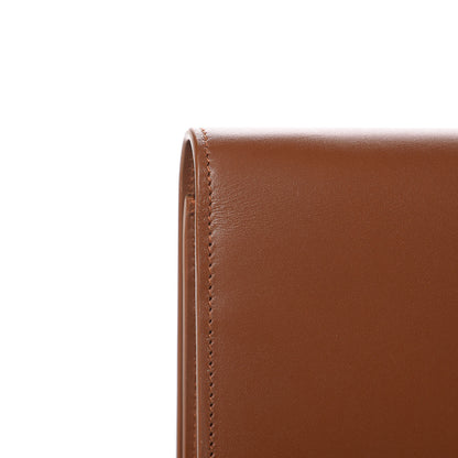 Saint Laurent Smooth Calfskin Classic Monogram Kate Tassel Chain Wallet Brown 9 of 12