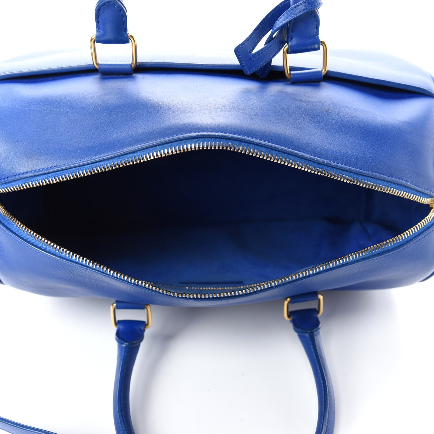 Calfskin Classic Duffle 6 Blue