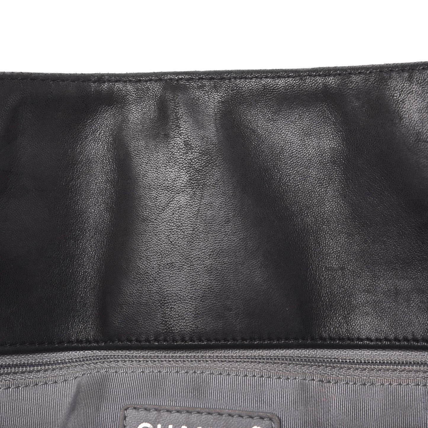 Vinyl XL Lipstick Tote Black