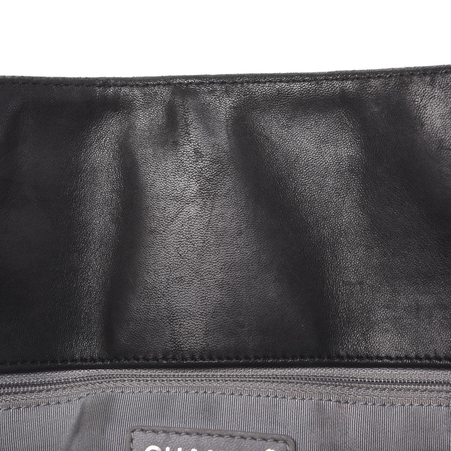 Chanel Vinyl XL Lipstick Tote Black 10 of 19