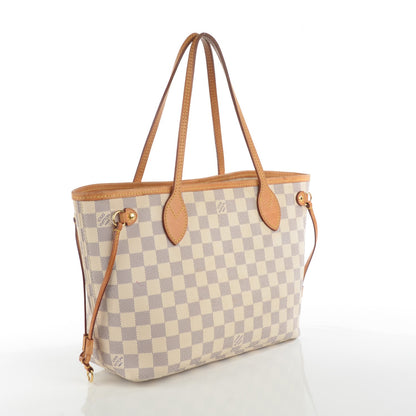 Louis Vuitton Damier Azur Neverfull PM 3 of 7