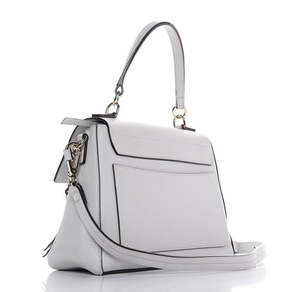 Chloe Calfskin Small Faye Day Shoulder Bag Airy Grey 4 of 9
