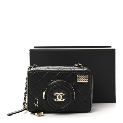 Chanel Lambskin Quilted Coco Click Bag Black 11 of 11