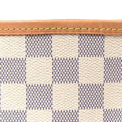 Louis Vuitton Damier Azur Neo Neverfull MM Rose Ballerine 9 of 11