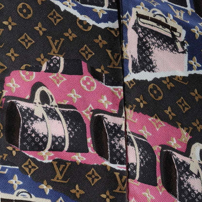 Louis Vuitton Silk Monogram Wallpaper Bandeau 4 of 4