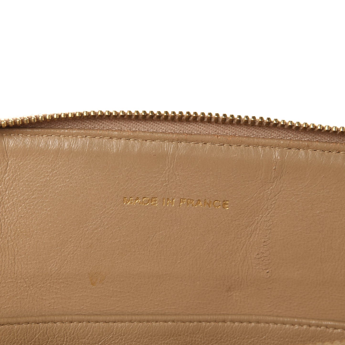 Caviar Quilted CC Tote Beige
