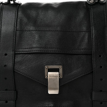 Proenza Schouler Lambskin Medium PS1 Satchel Black 8 of 13