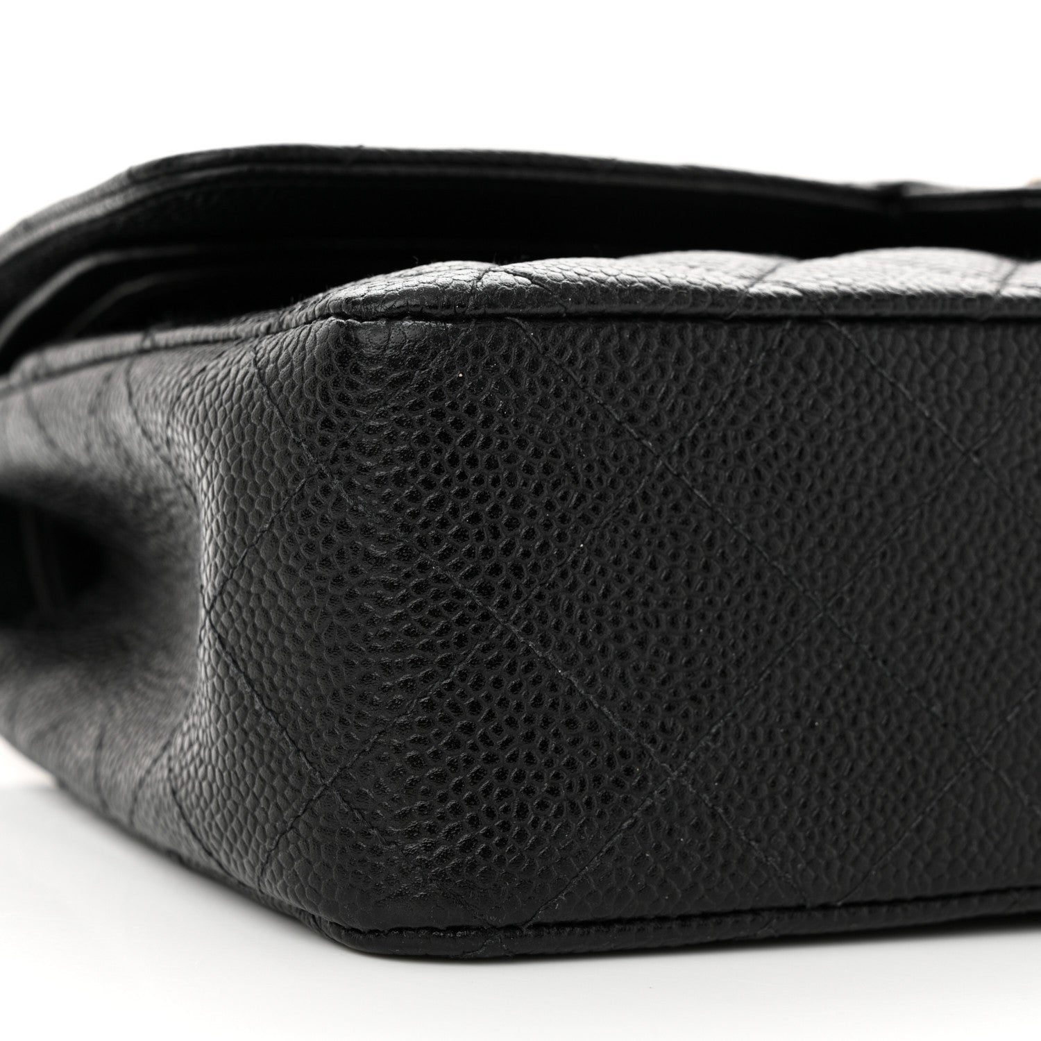Chanel Caviar Quilted Medium Double Flap Black 9 of 16
