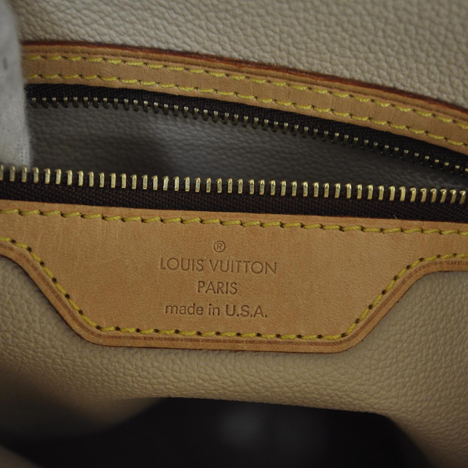 Louis Vuitton Monogram Petit Bucket 23 7 of 8