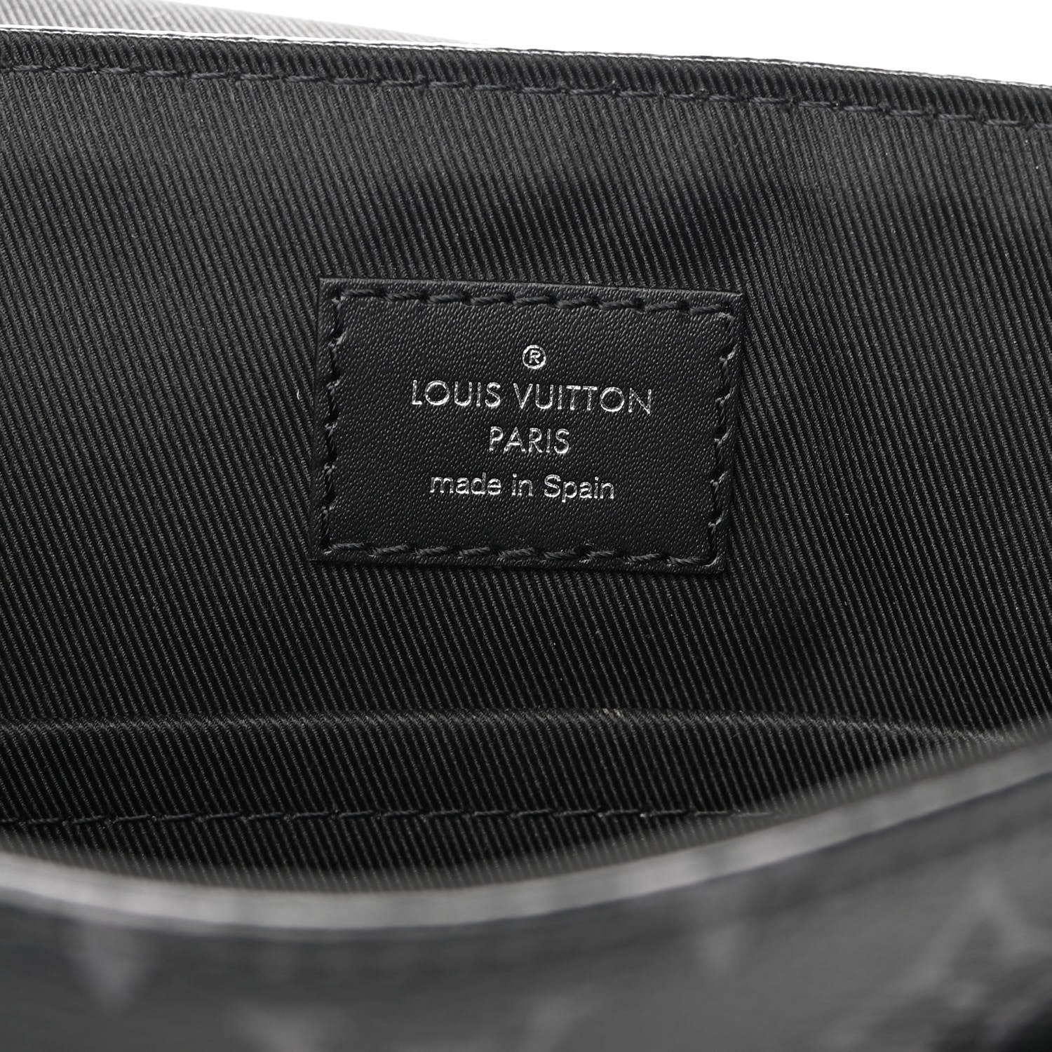 Louis Vuitton Monogram Eclipse District PM Black 6 of 9