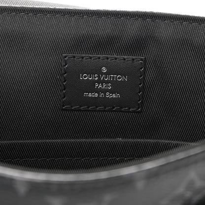 Louis Vuitton Monogram Eclipse District PM Black 6 of 9