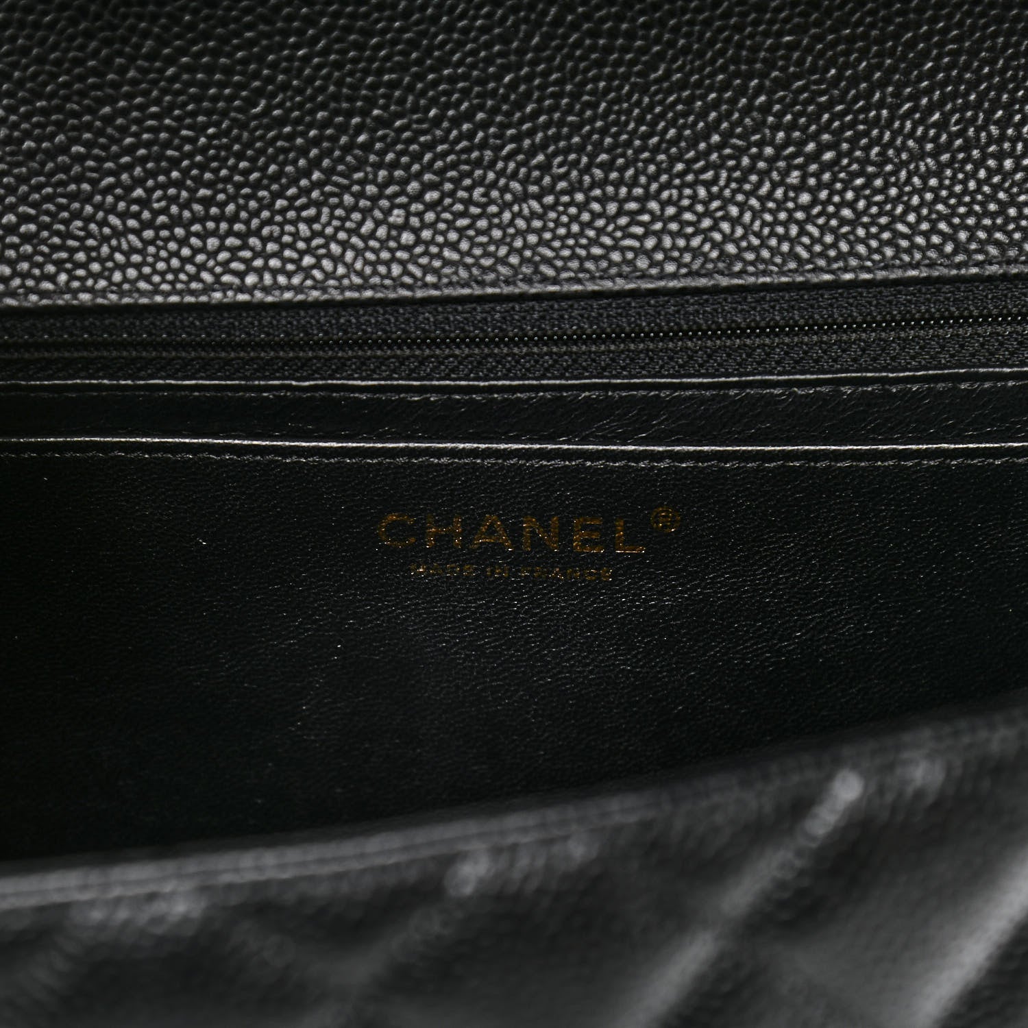 Chanel Caviar Quilted Maxi Single Flap Black 5 of 9