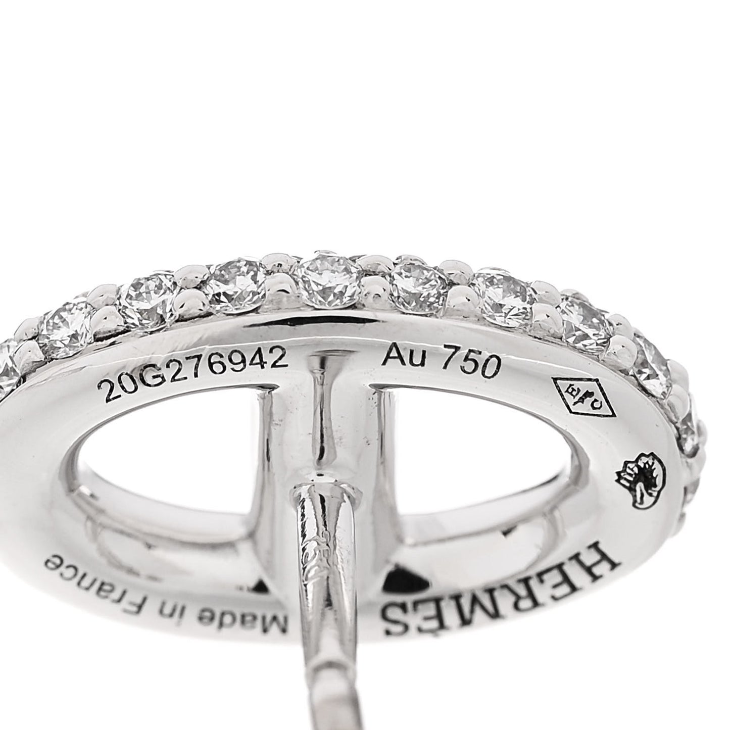 18K White Gold Diamond New Farandole Earrings