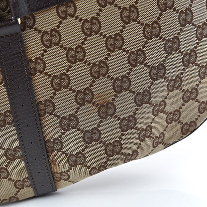 Gucci Monogram Web GG Reins Hobo Brown 9 of 14