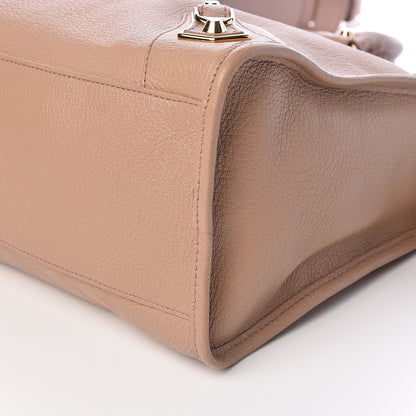 Balenciaga Chevre Gold Metallic Edge Hardware City Rose Des Sables 11 of 11