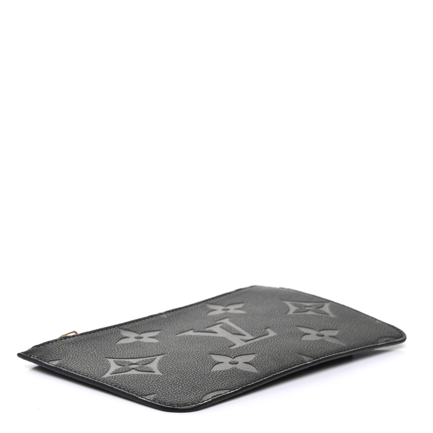 Louis Vuitton Empreinte Monogram Giant Neverfull MM Pochette Black 4 of 6