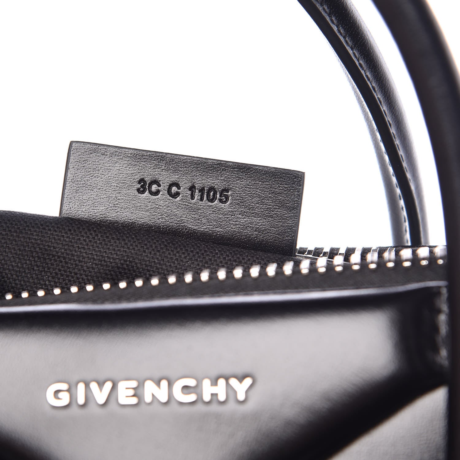 Givenchy Shiny Lord Calfskin Small Antigona Black 7 of 8