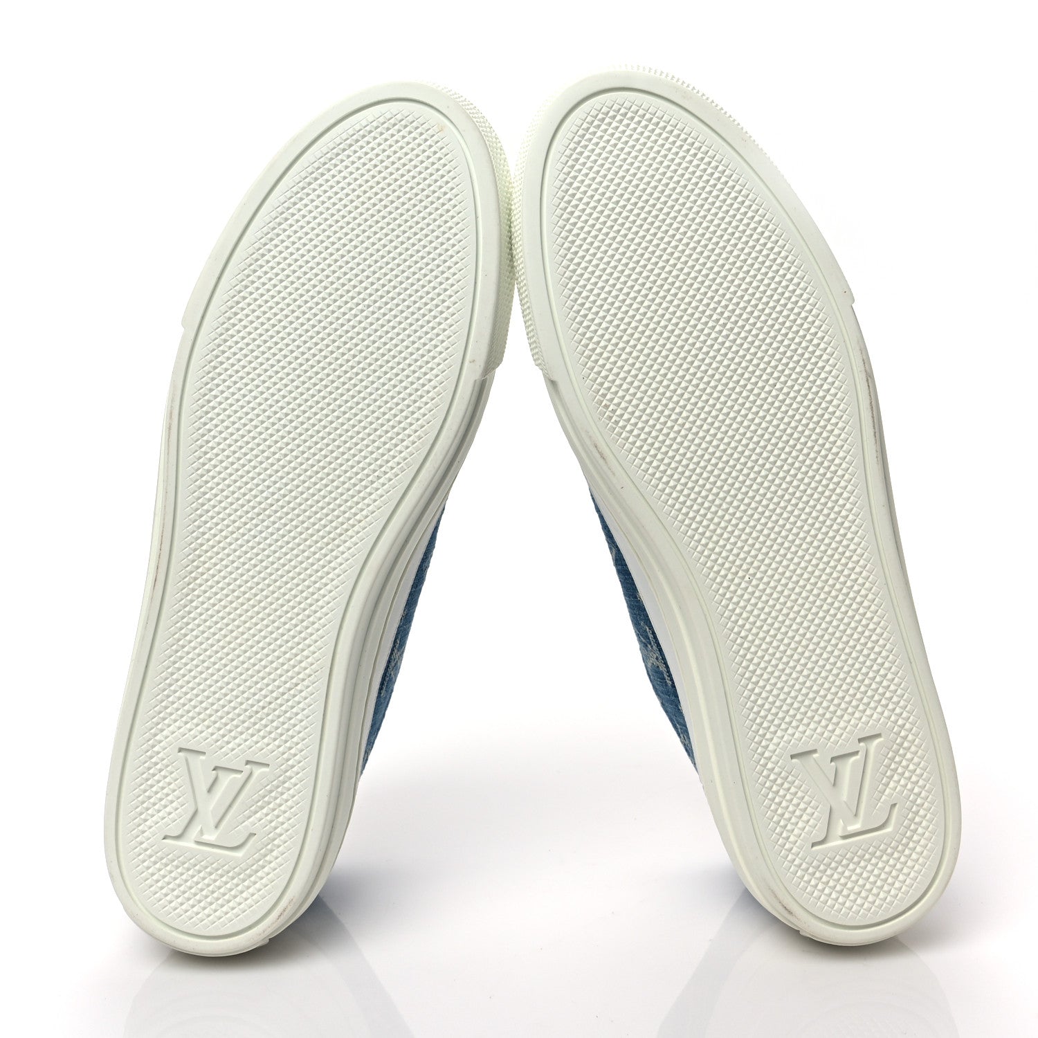 Louis Vuitton Denim Monogram Stellar Sneakers 39 Bleu Jeans Blue 6 of 8