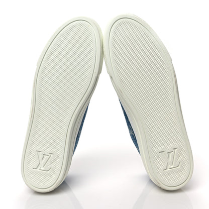 Louis Vuitton Denim Monogram Stellar Sneakers 39 Bleu Jeans Blue 6 of 8
