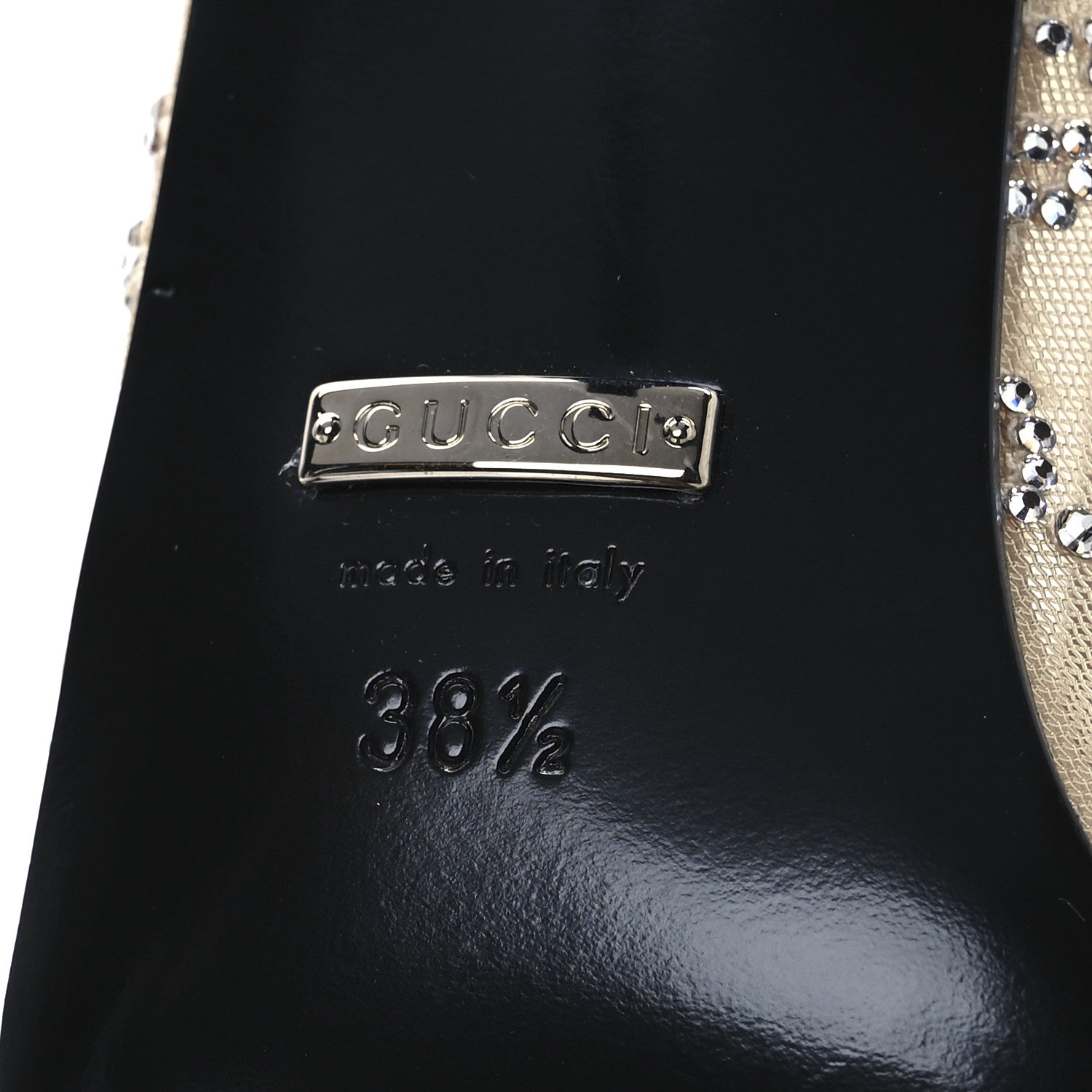 Gucci Tela Retino Kid Scamosciato Crystal GG Monogram Square Demi Boot 38.5 Light Powder Skin Rose 8 of 13