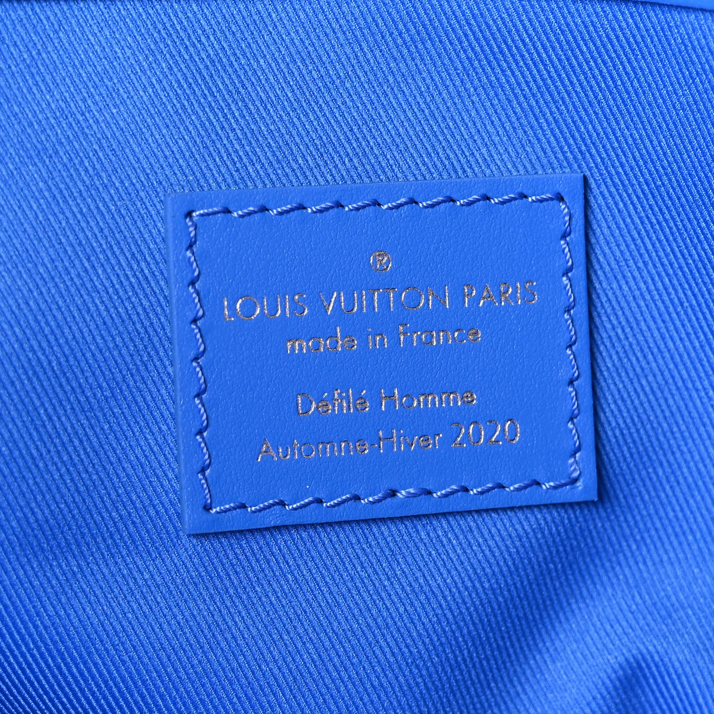 Monogram Clouds Keepall Bandouliere 50 Blue