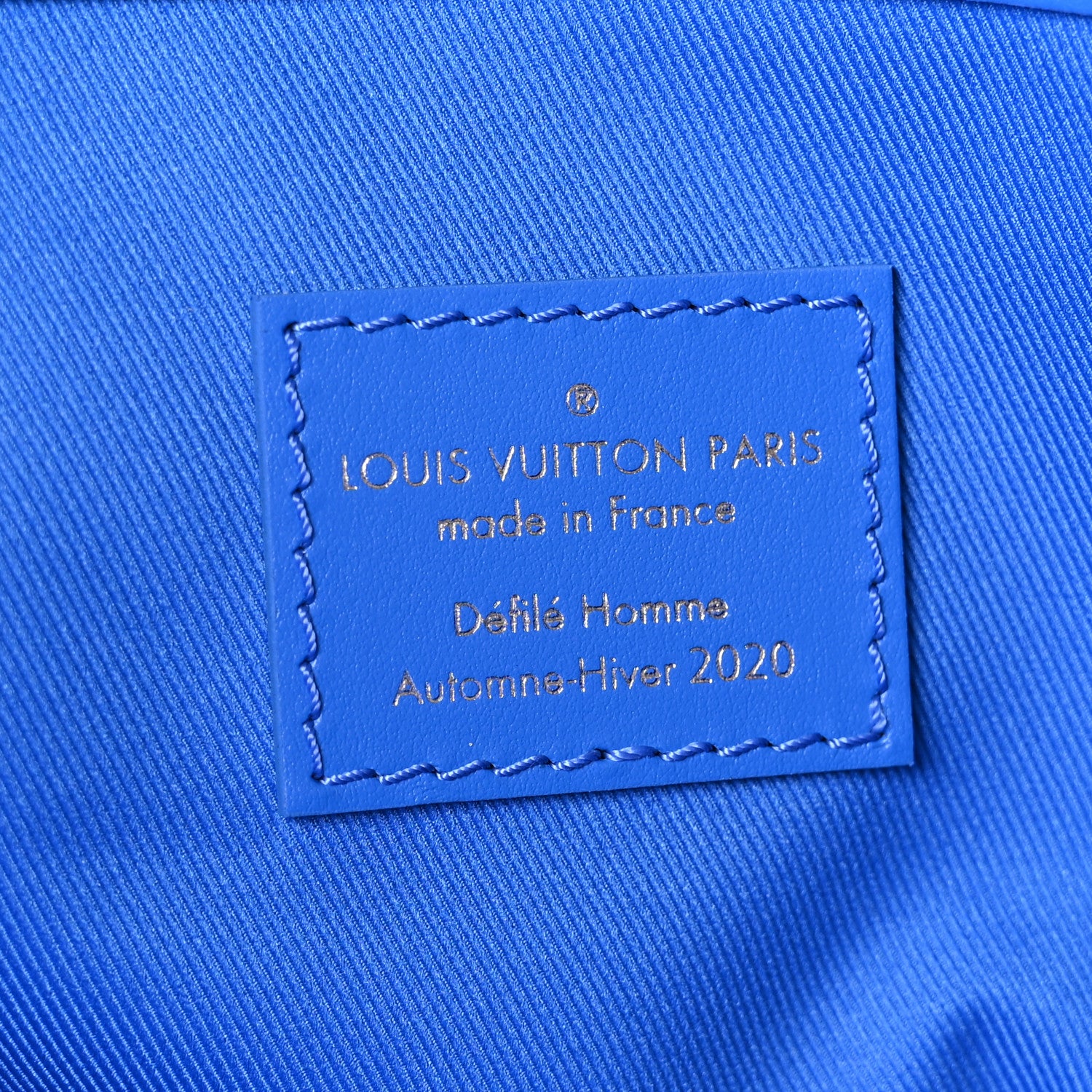 Louis Vuitton Monogram Clouds Keepall Bandouliere 50 Blue 5 of 11