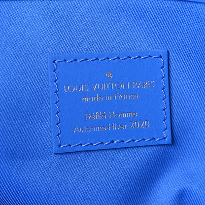 Louis Vuitton Monogram Clouds Keepall Bandouliere 50 Blue 5 of 11