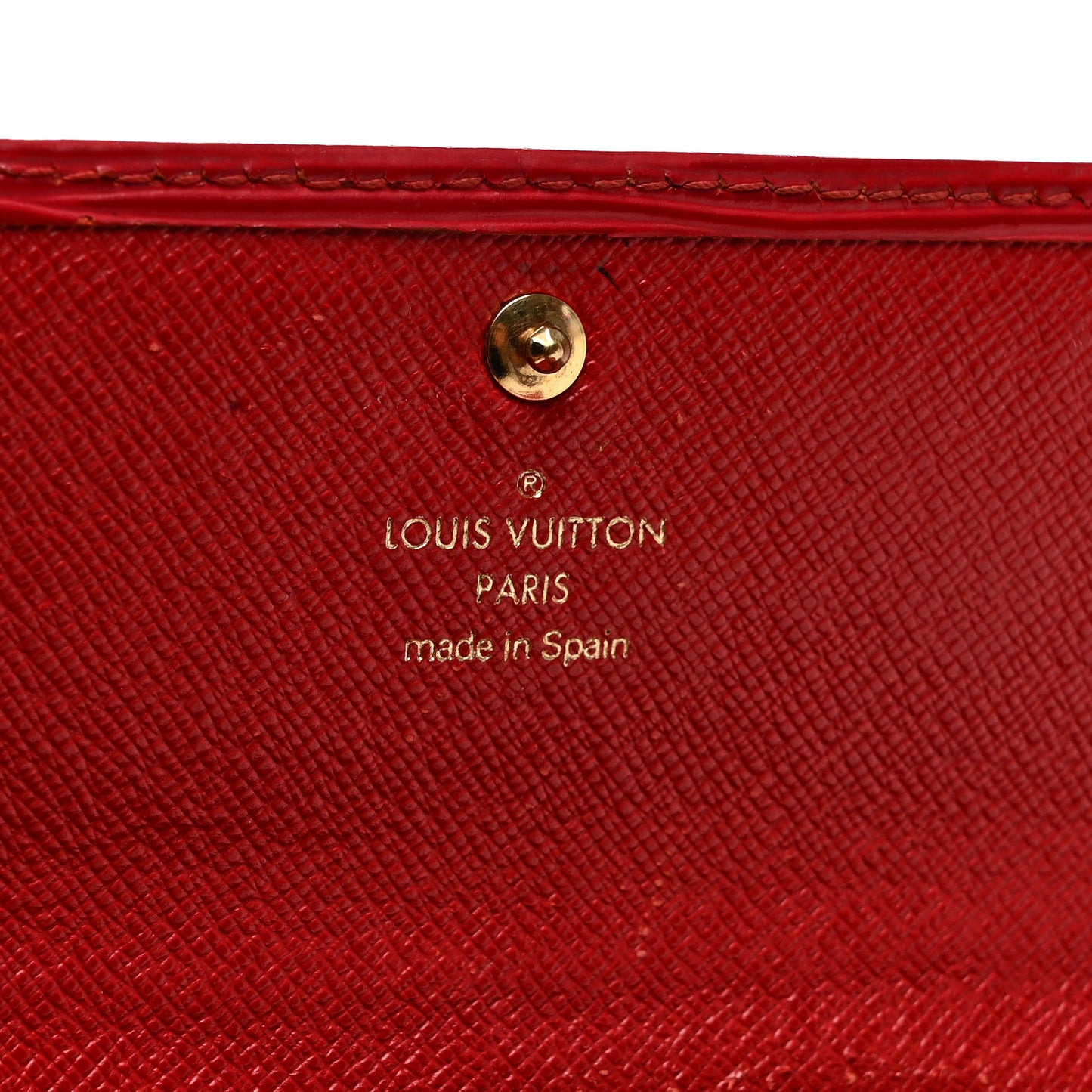Epi Porte Tresor International Wallet Castillan Red