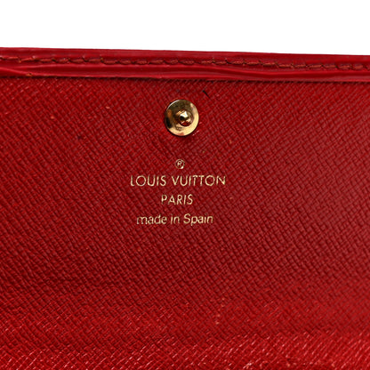 Louis Vuitton Epi Porte Tresor International Wallet Castillan Red 6 of 13