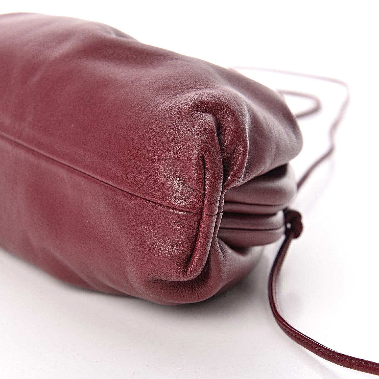 Bottega Veneta Butter Calfskin The Mini Pouch Bordeaux 10 of 10