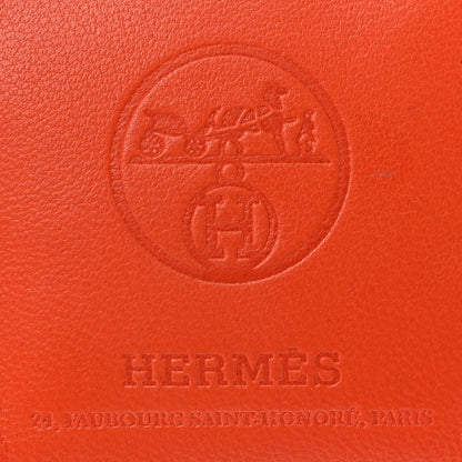Hermes Milo Lambskin Swift Shopping Bag Charm Feu Gold 3 of 4