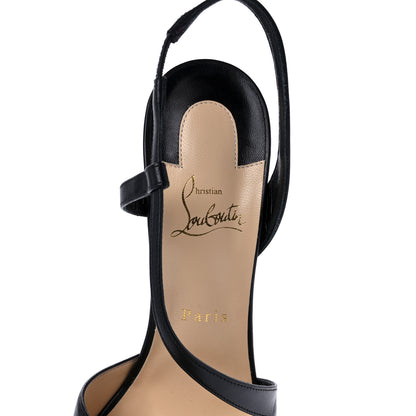 Christian Louboutin Nappa Platina 100 Pumps 41 Black Silver 7 of 8