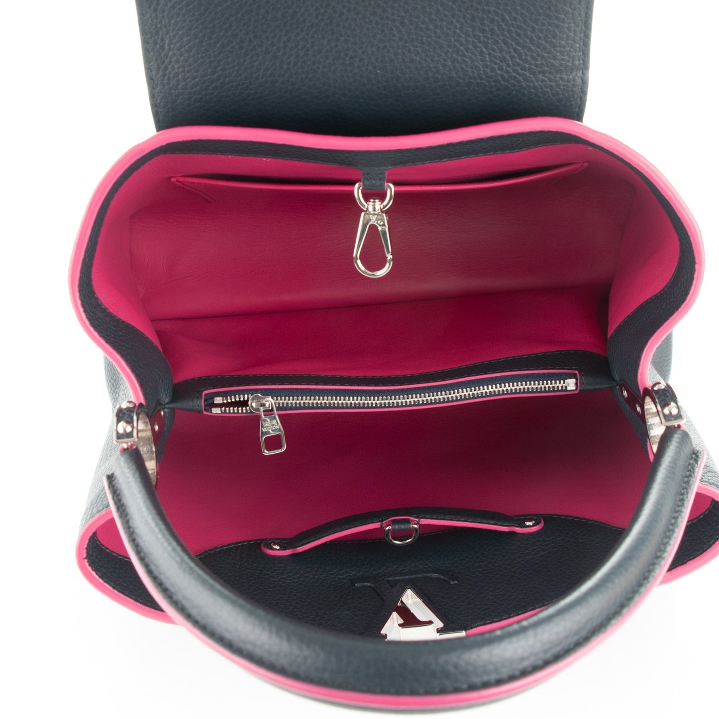 Taurillon Capucines MM Cobalt