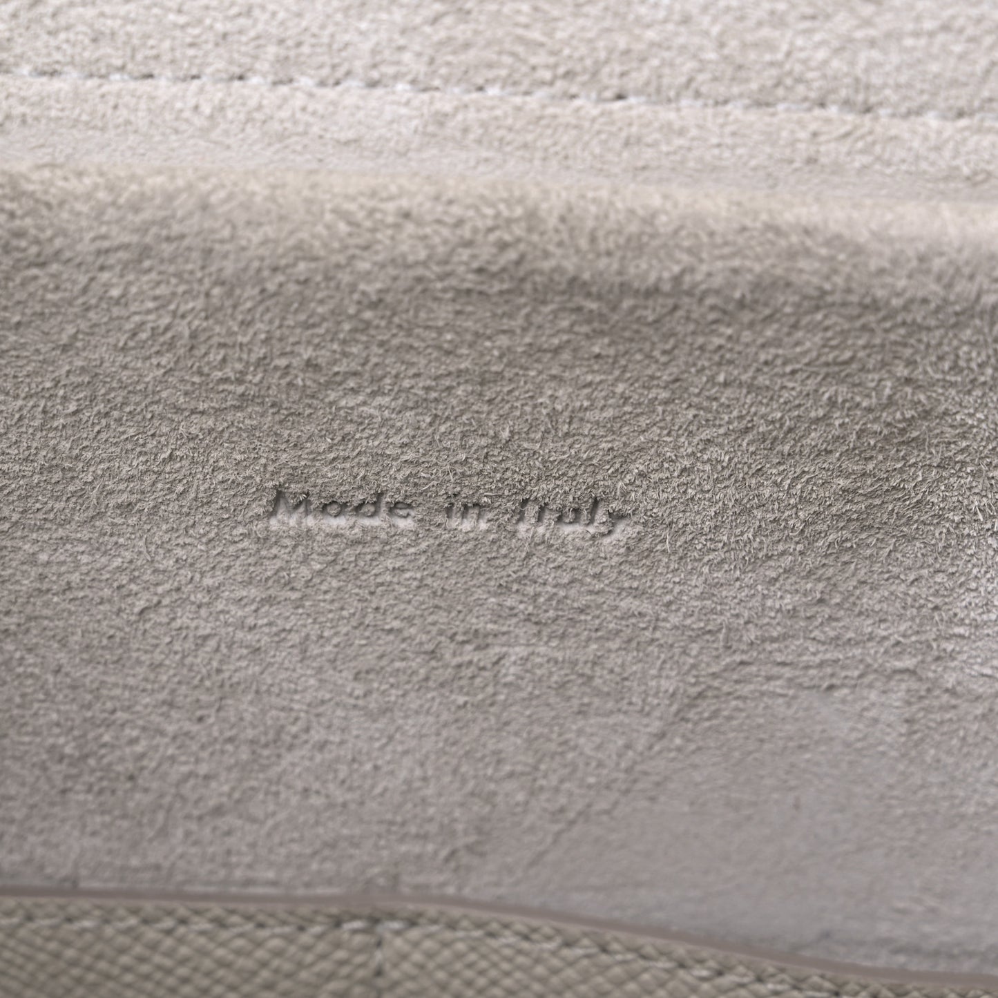 Grained Calfskin Mini Belt Bag White