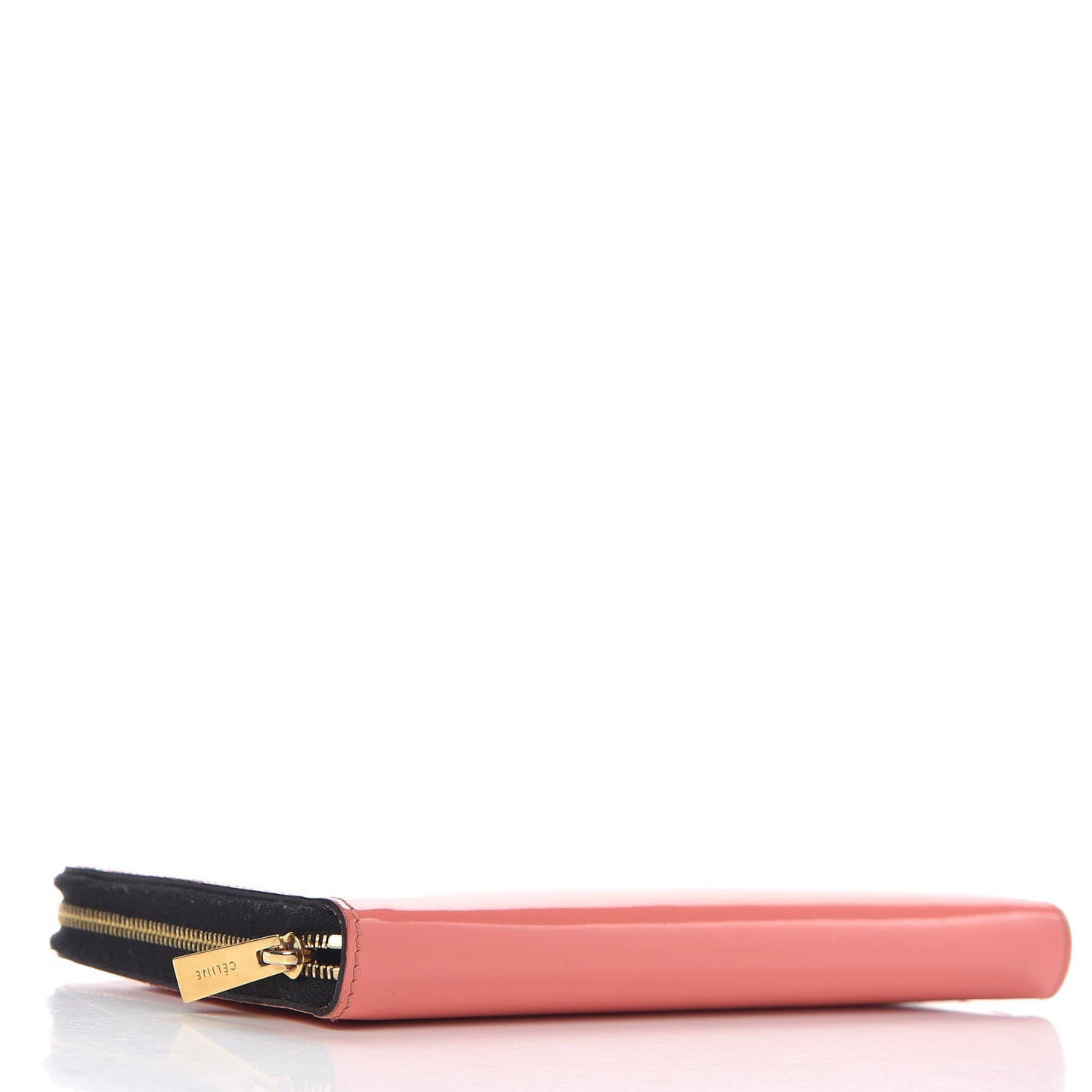 Spazzolato Calfskin Large Zip Around Multifunction Wallet Pink