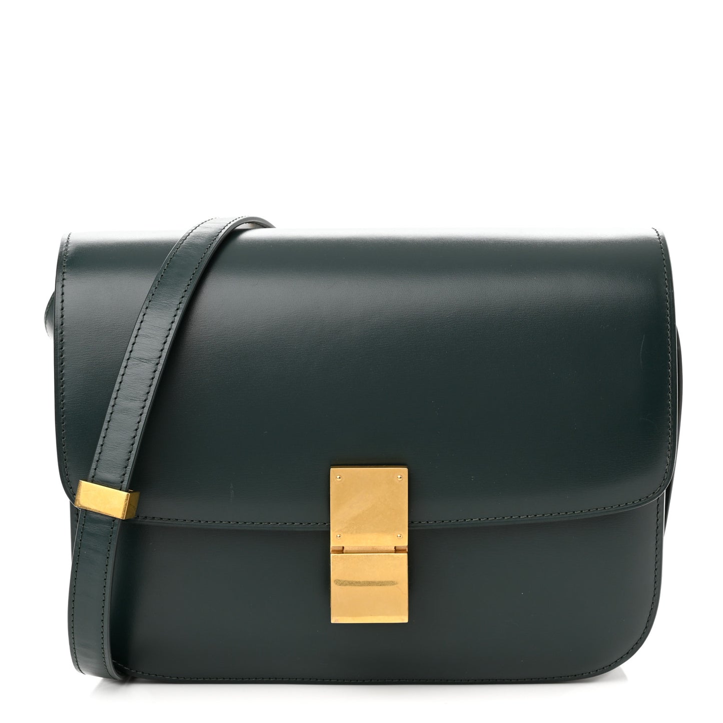 Box Calfskin Medium Classic Box Flap Bag Amazone