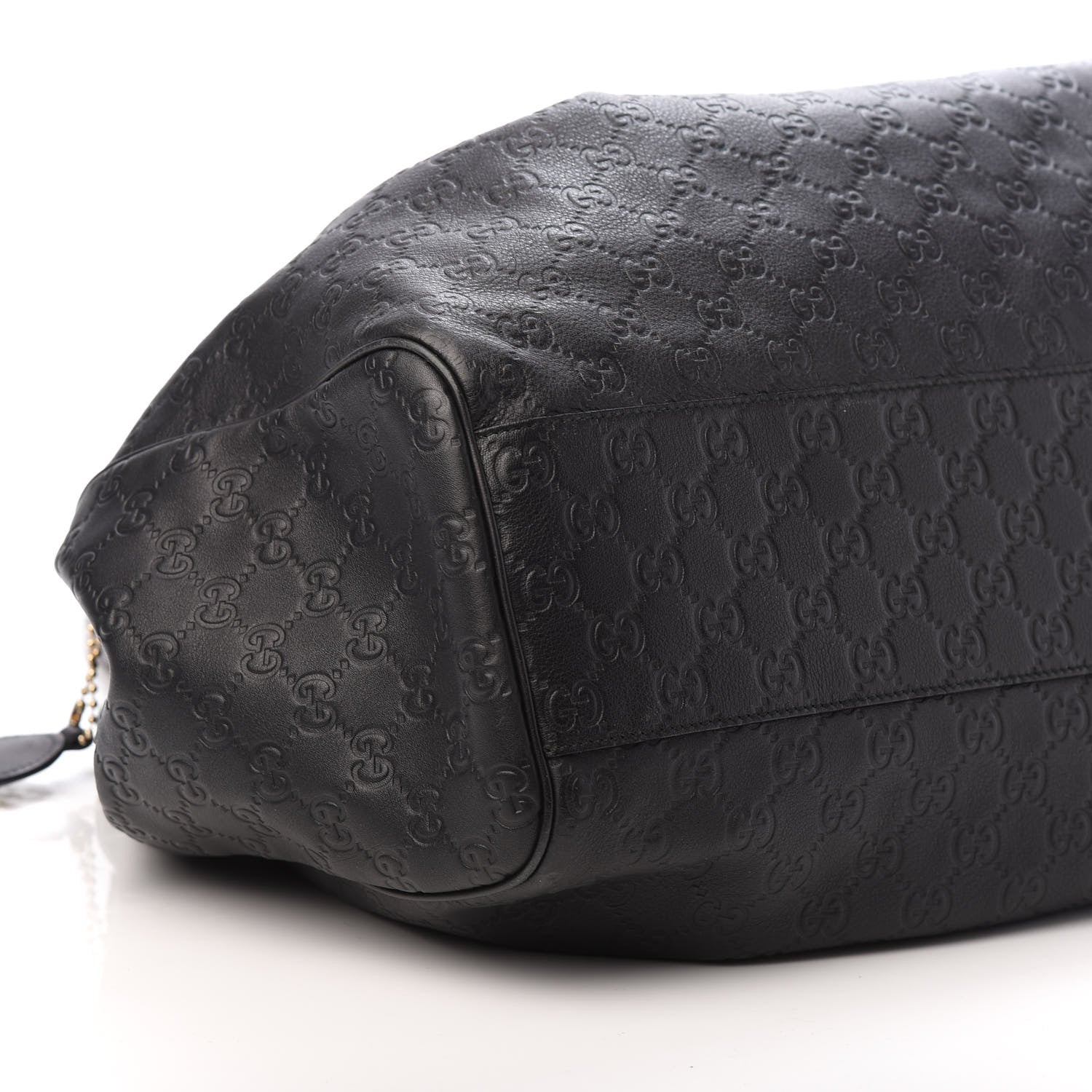 Gucci Guccissima Large Sukey Tote Black 8 of 9