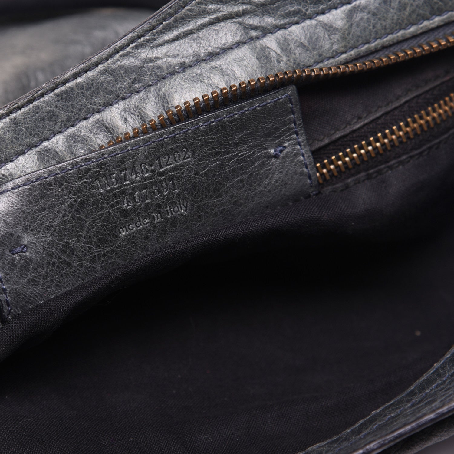 Balenciaga Agneau Classic Hardware City Anthracite 9 of 13