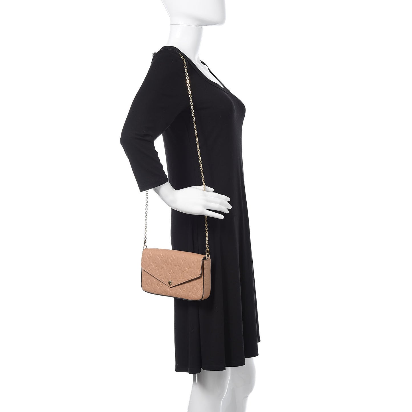 Empreinte Pochette Felicie Chain Wallet Papyrus