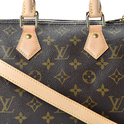Louis Vuitton Monogram Speedy Bandouliere 25 9 of 12