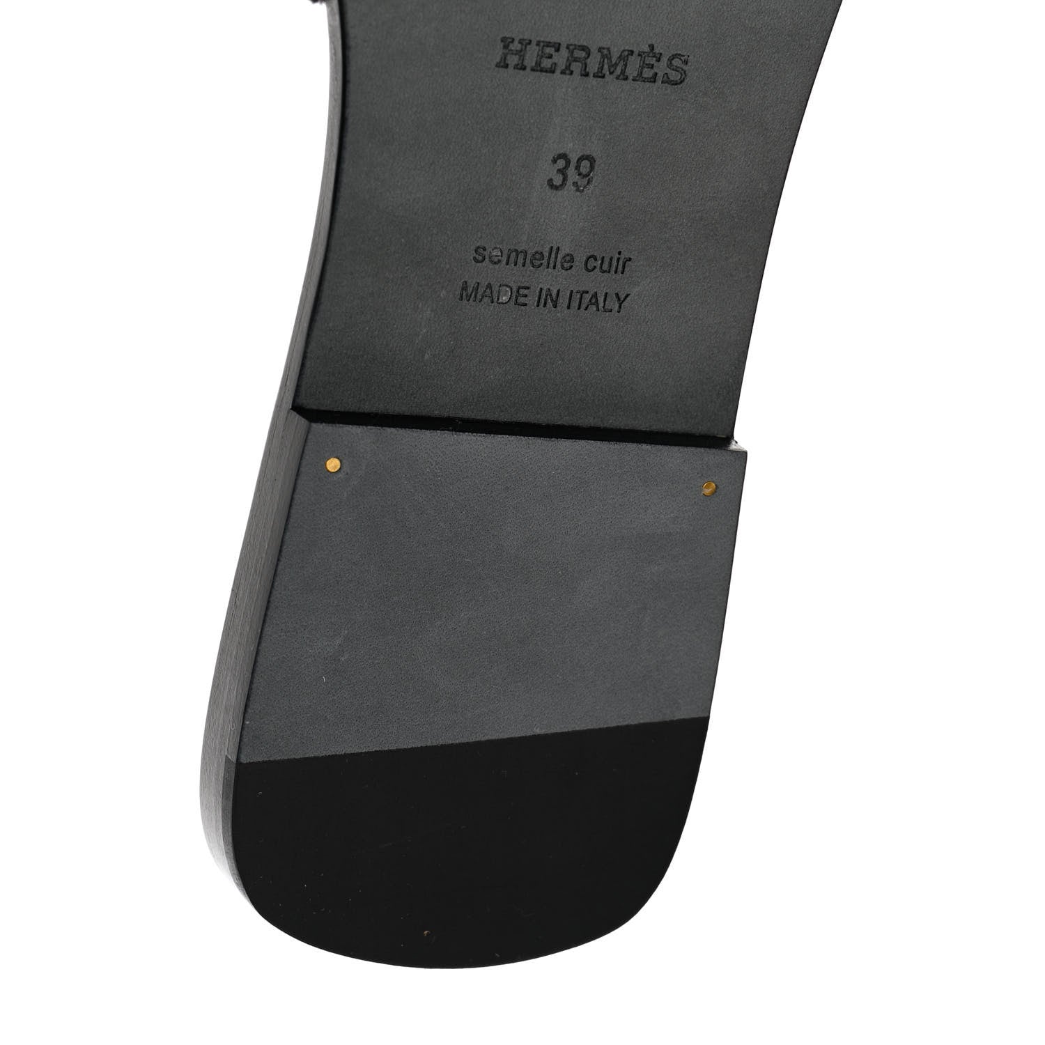 Hermes Toile H Oran Fringe Sandals 39 Prunoir 10 of 13